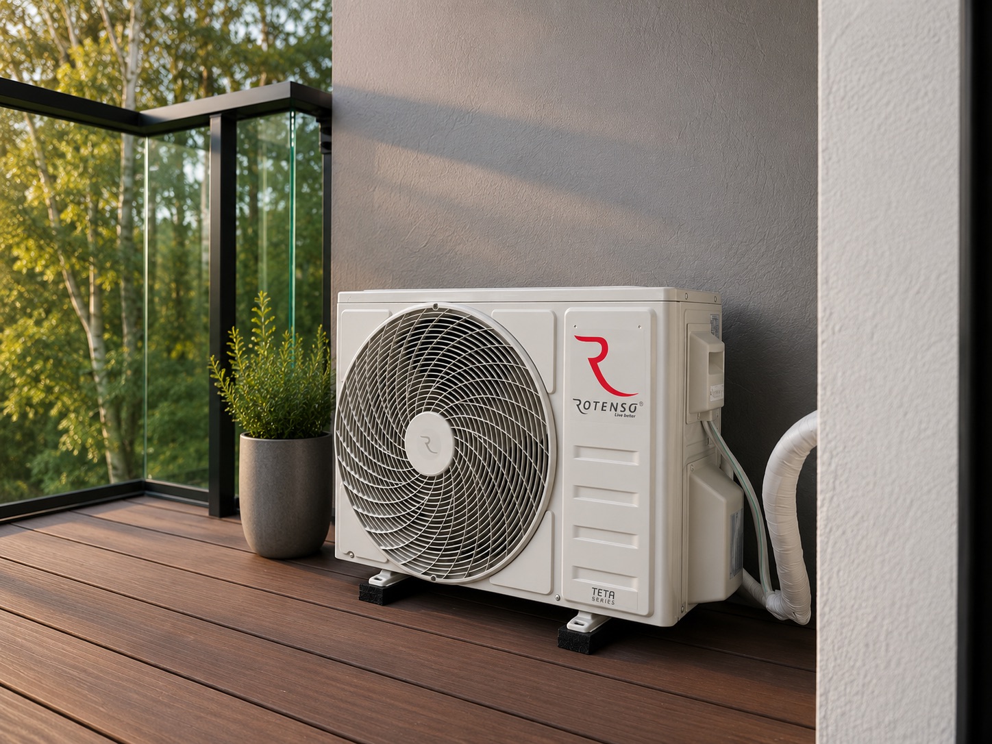Montaż klimatyzacji w apartamencie na Pradze Południe